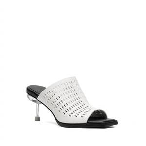 NEW 4CCCCEES women's osha nemo mid sandal in white